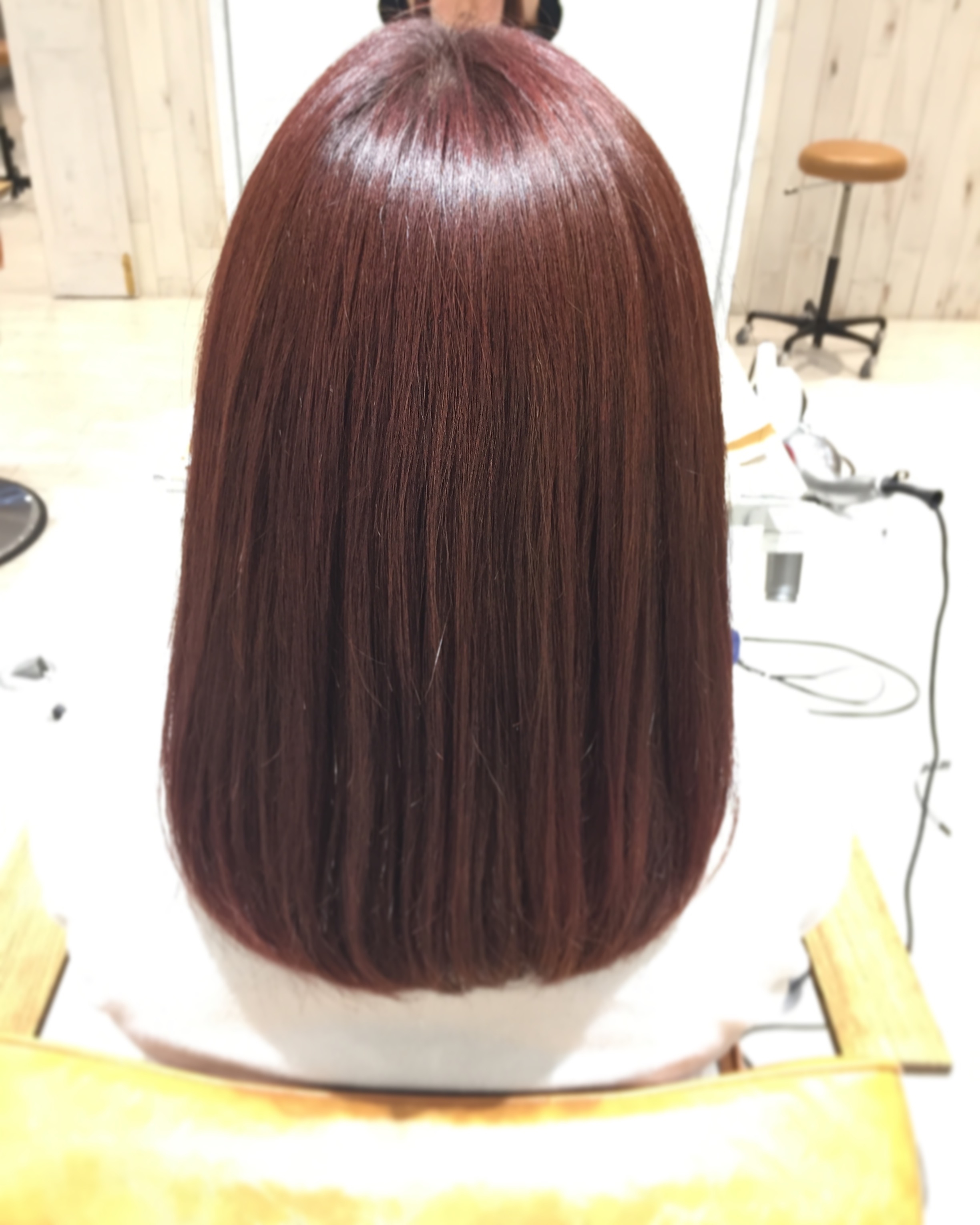 吉祥寺 ヘアカラー ピンク