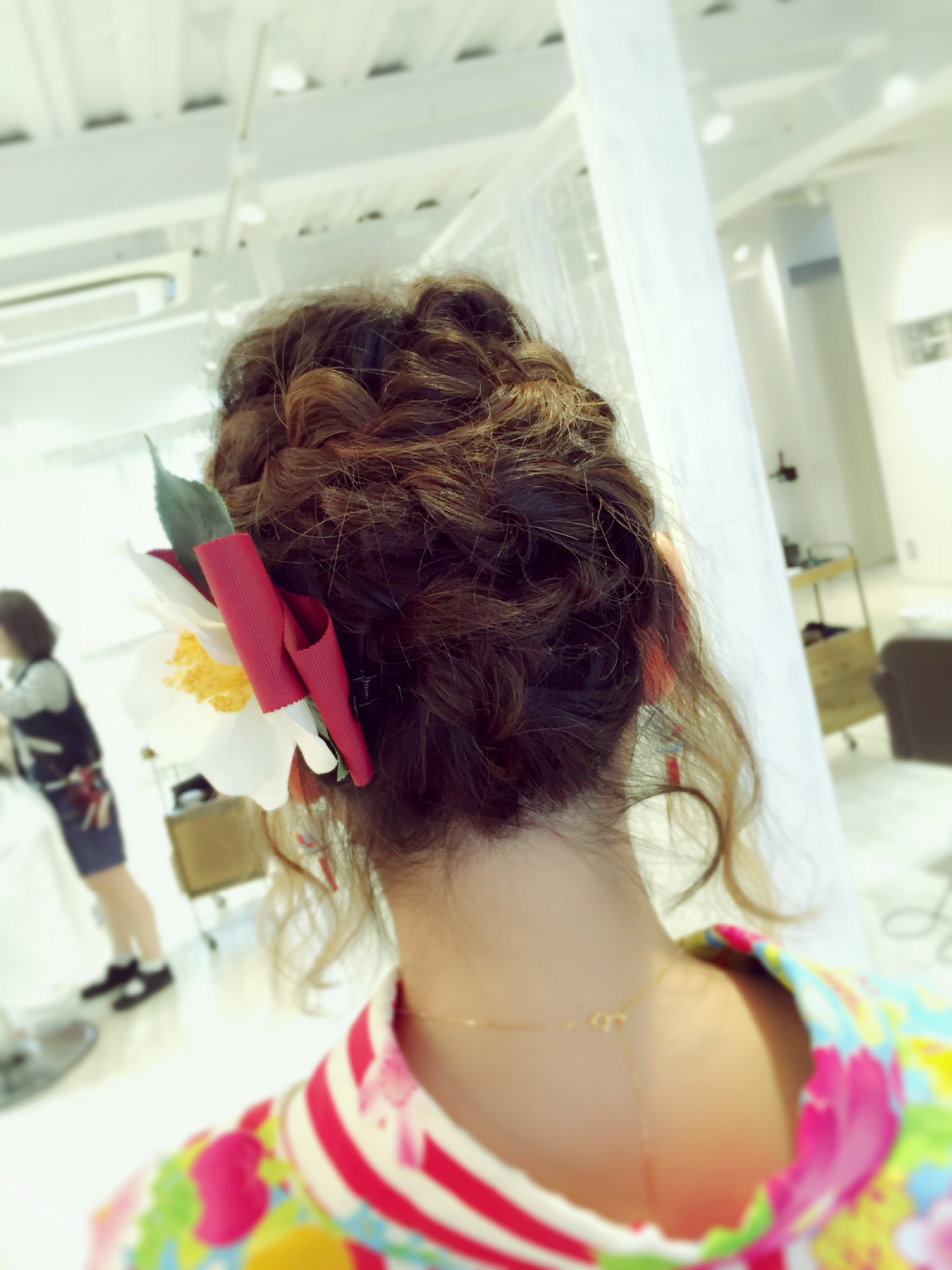 浴衣 ヘアアレンジ