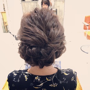 吉祥寺でヘアセットが可愛い美容室　Hair Salon Sorcier　ERIのブログ　「ブライダルヘアセット☆＊。」