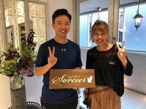 吉祥寺でおしゃれな美容室　Hair Salon Sorcier　ERIのブログ「海外からのお客様☆*。」