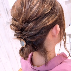 吉祥寺でヘアセットが可愛い美容室　Hair Salon Sorcier　ERIのブログ　「フィッシュボーンアレンジ☆*。」