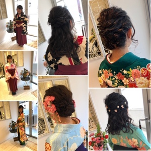 吉祥寺で着付けができる美容室　Hair Salon Sorcier　ERIのブログ「卒業式2019☆*。」