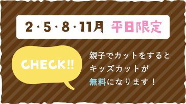 2・5・8・11月限定